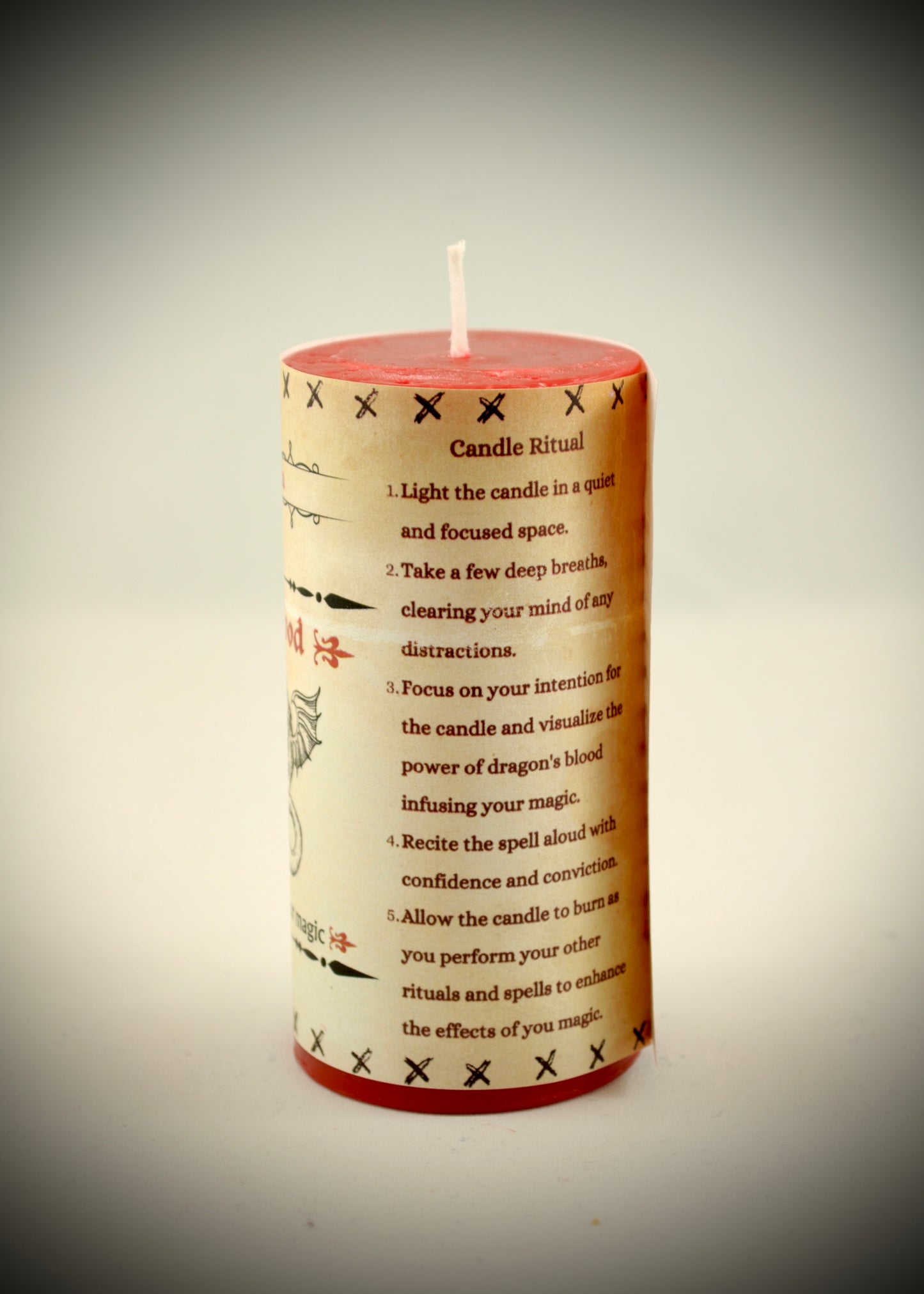 Dragon's Blood Candle