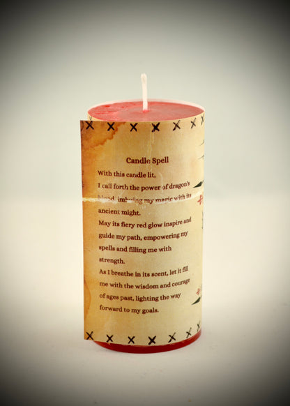 Dragon's Blood Candle